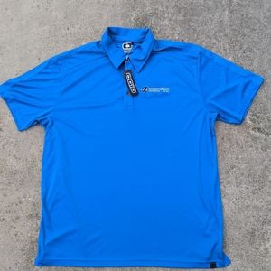 Ogio‎ Mens Polo Shirt Blue Short Sleeves 2XL NEW